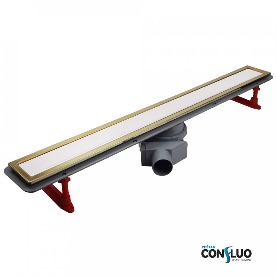 Confluo Premium White Glass Line 300 Gold
