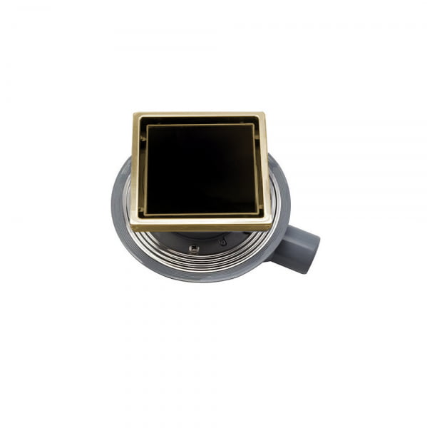 Confluo Standard 15Х15 Black Glass 1 Gold