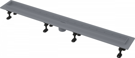Водоотводящий желоб с порогами для  решетки, арт.APZ2012-750